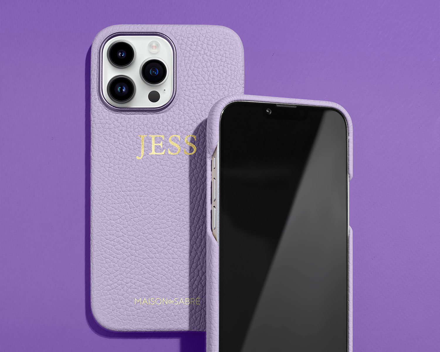 Customised Leather iPhone 14 Pro Max Case – MAISON de SABRÉ