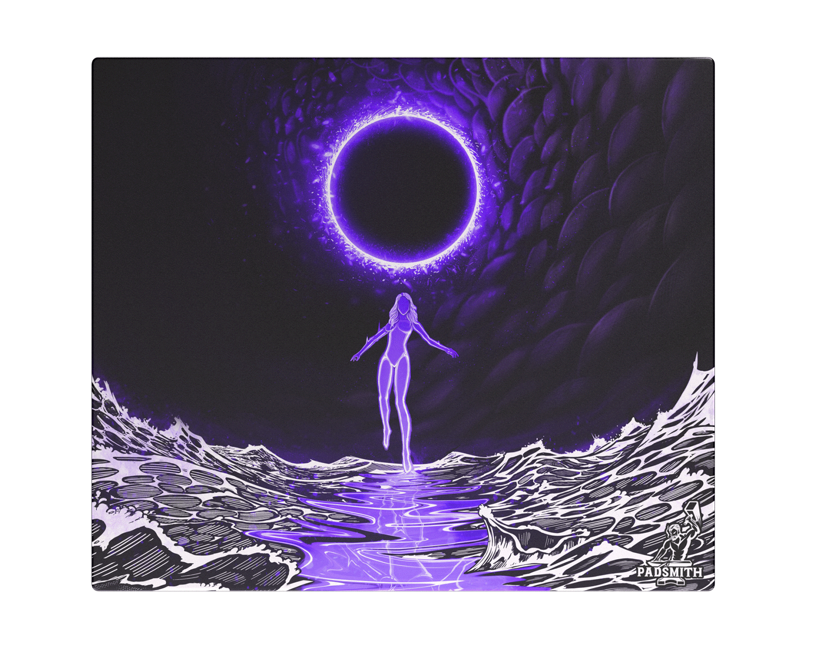 Padsmith Striker Series: The Empress Glass Mousepad - Balanced V2