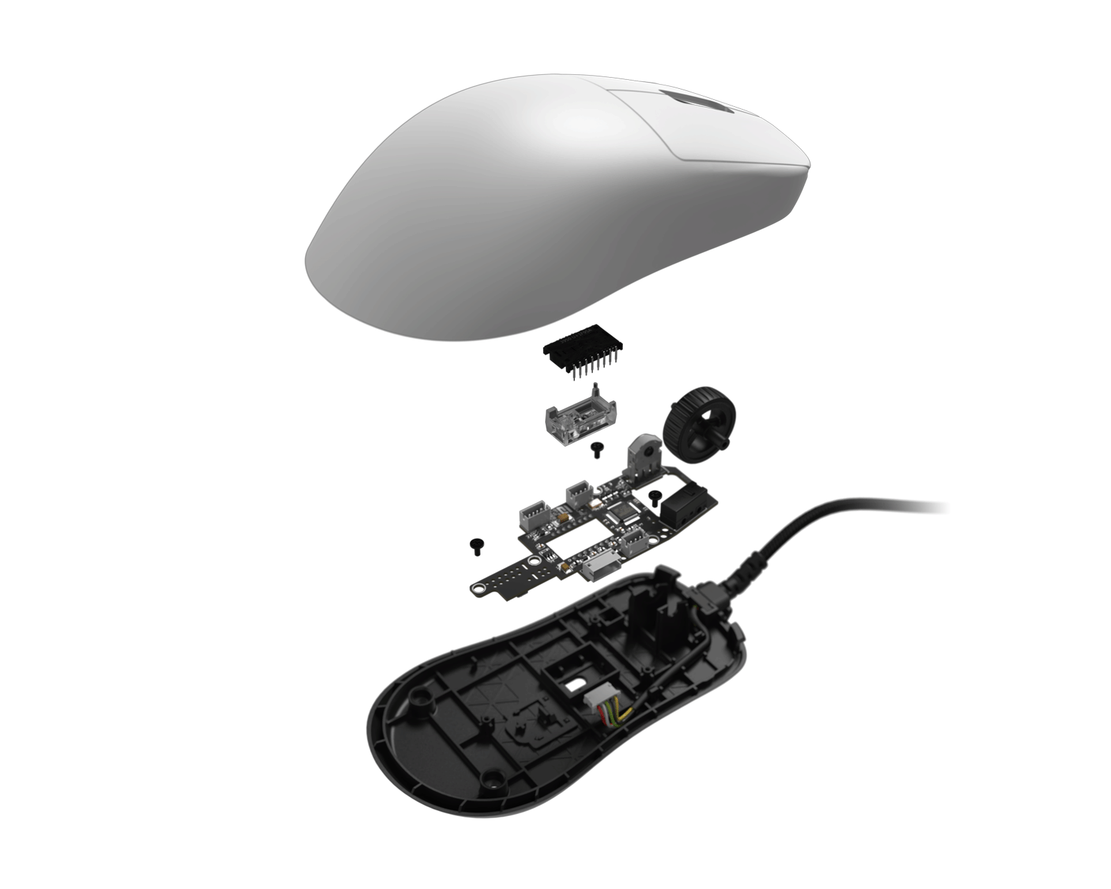 Endgame Gear OP1 8K V2 Wired Gaming Mouse - White - us.MaxGaming.com
