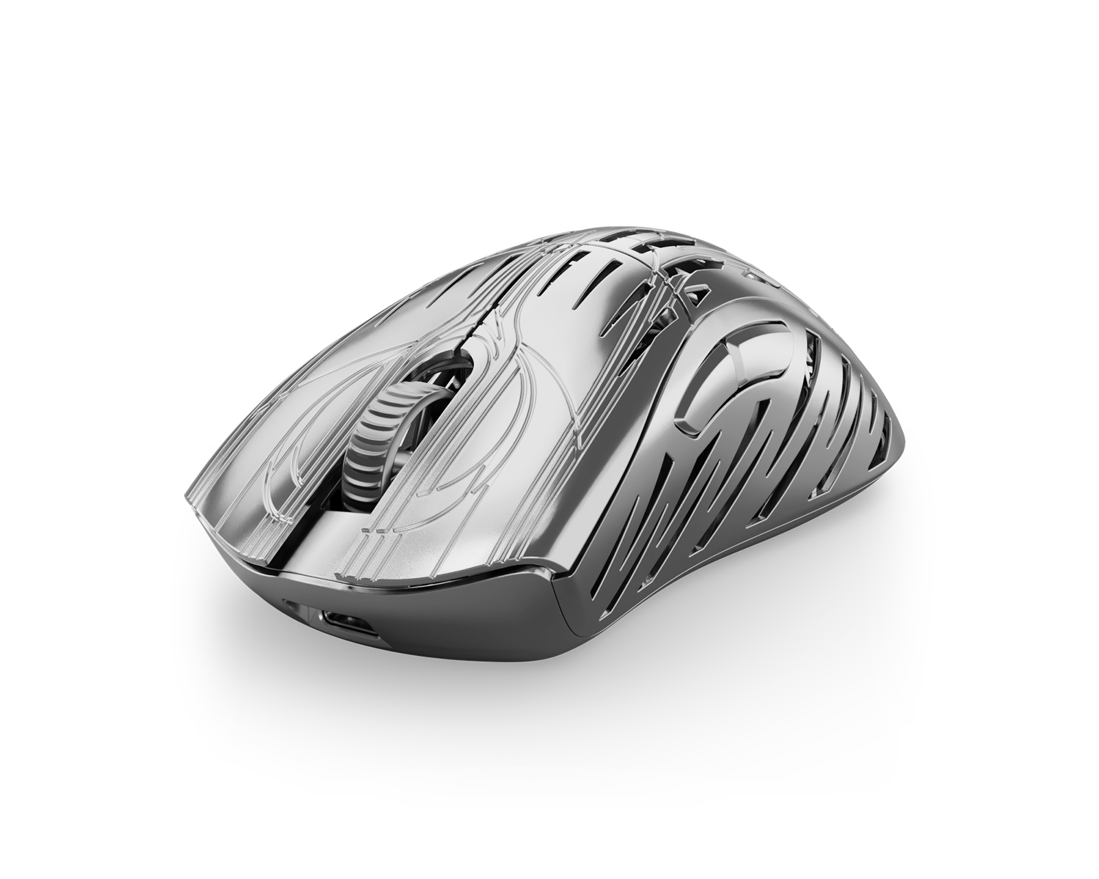 Pwnage Stormbreaker Magnesium Wireless Gaming Mouse - Platinum