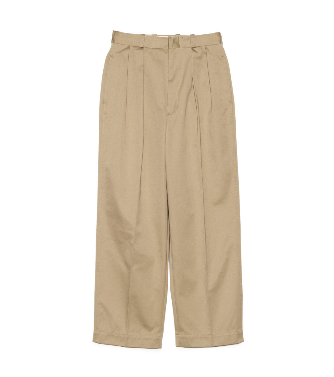 Double Pleated Chino Pants – nanamica NEW YORK