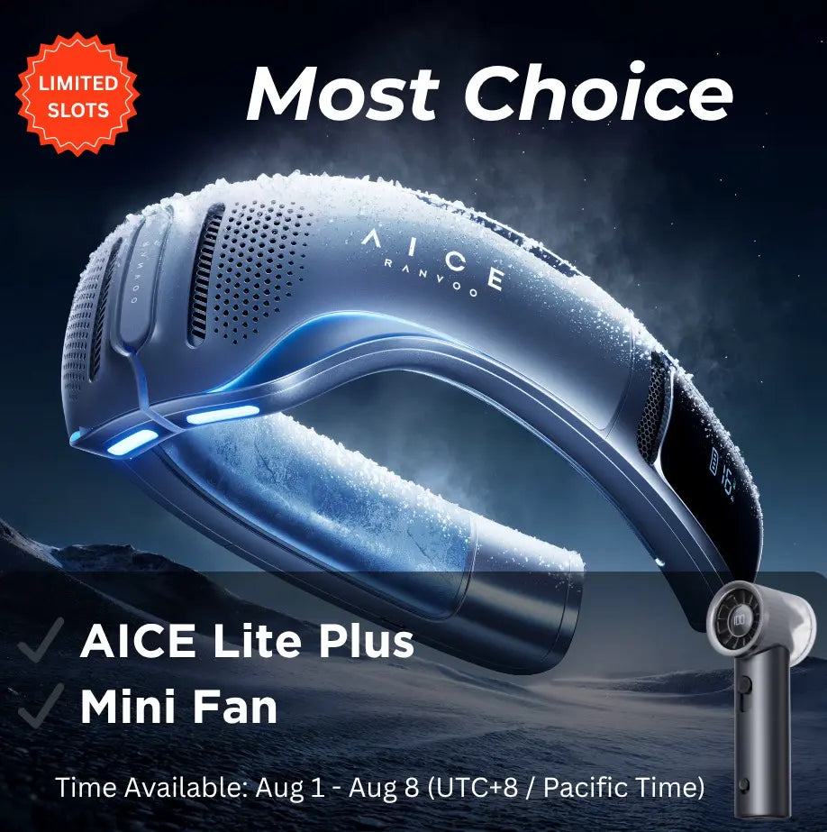 RANVOO ネッククーラー 2025年新型 AICE LITEプラス 楽天市場】首