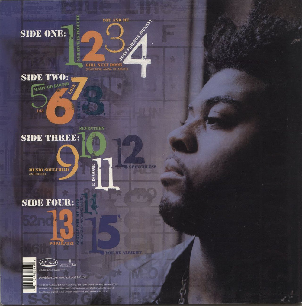 Musiq Soulchild Aijuswanaseing US 2-LP vinyl set — RareVinyl.com