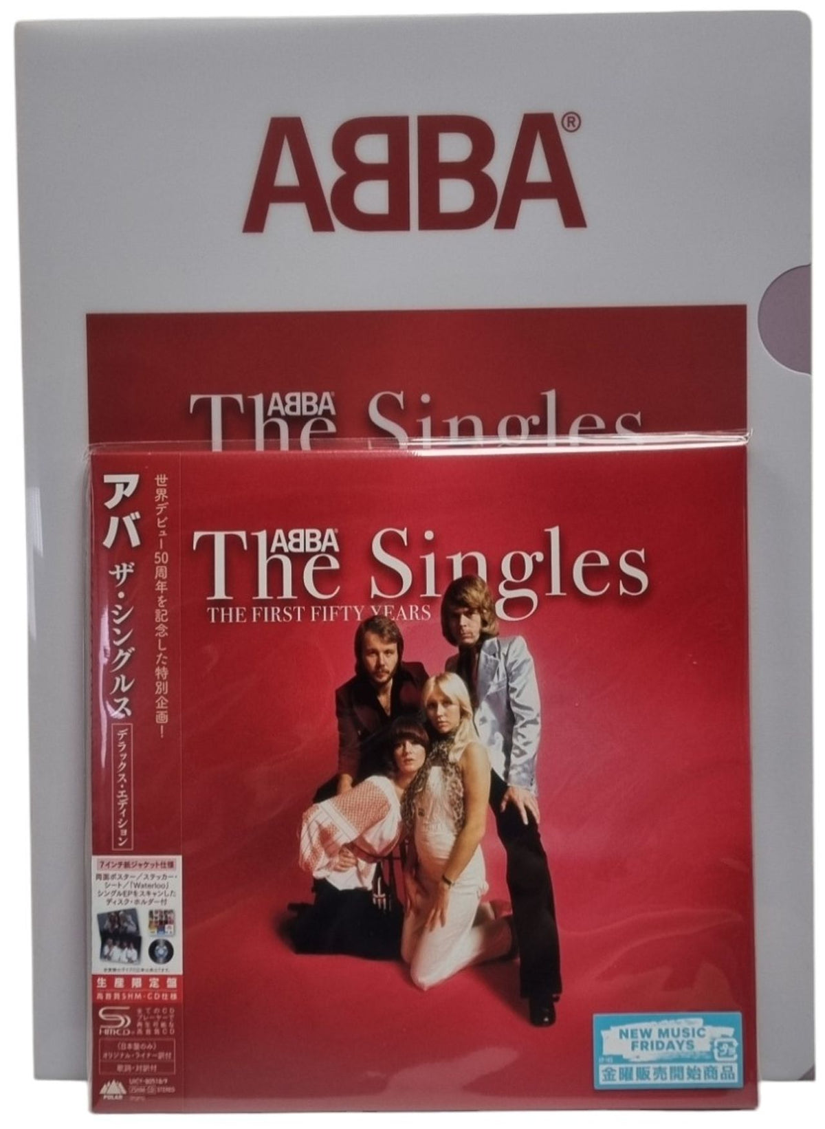 Abba The Singles - The First Fifty Years - SHM-CD + PVC Folder