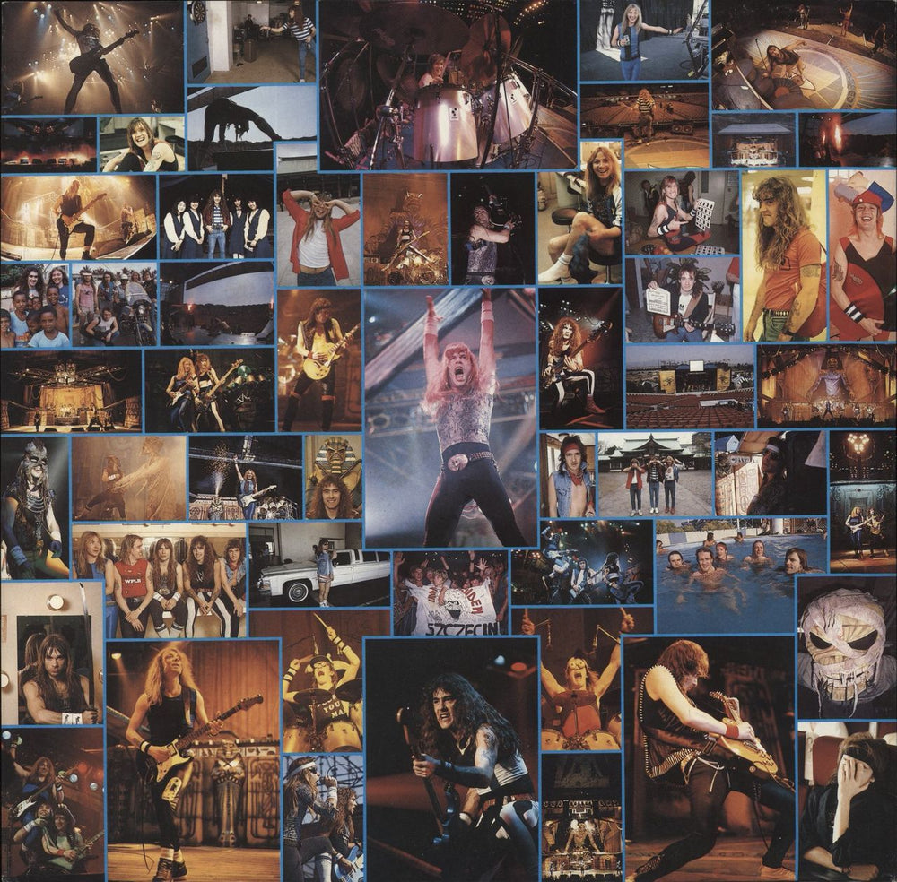 Iron Maiden Live After Death + Booklet & Merch Insert - EX UK 2-LP