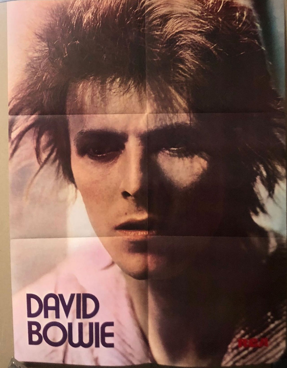 David Bowie Space Oddity + Poster + Obi Japanese Vinyl LP