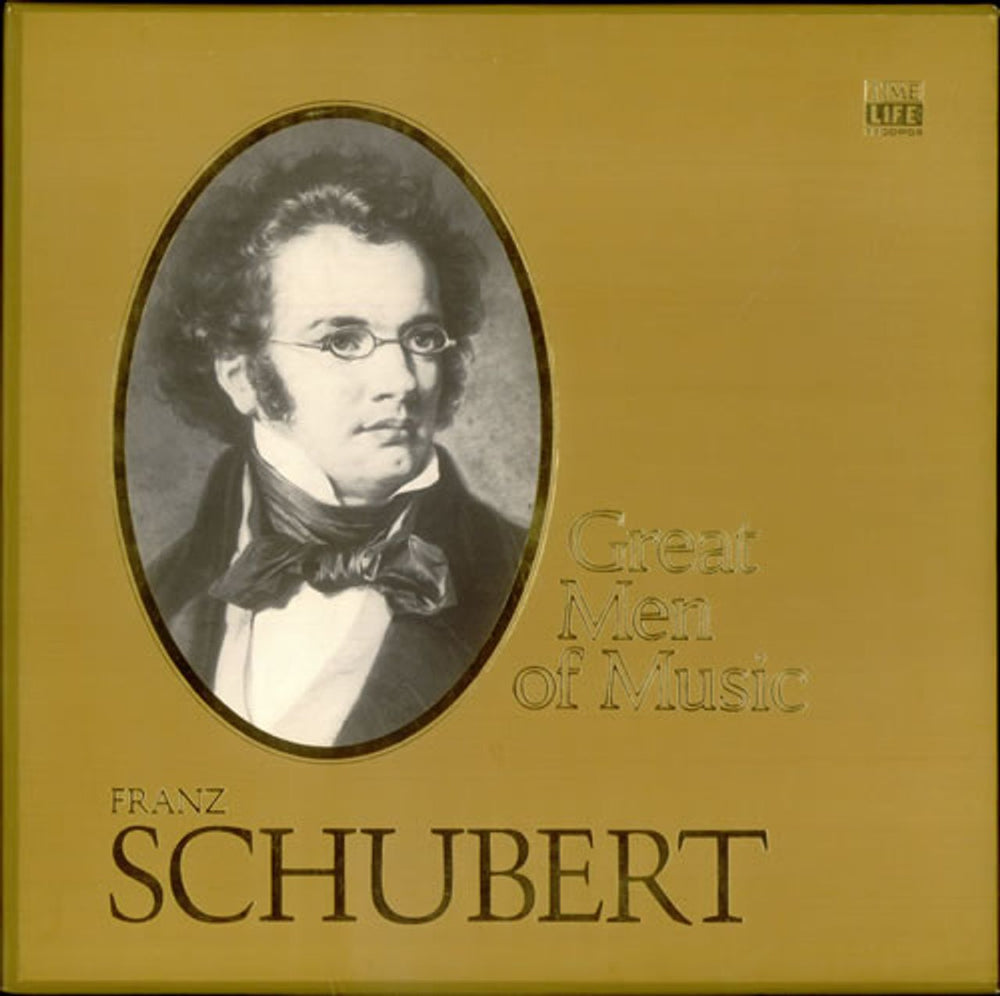 Franz Schubert Great Men of Music US 4-LP vinyl set — RareVinyl.com