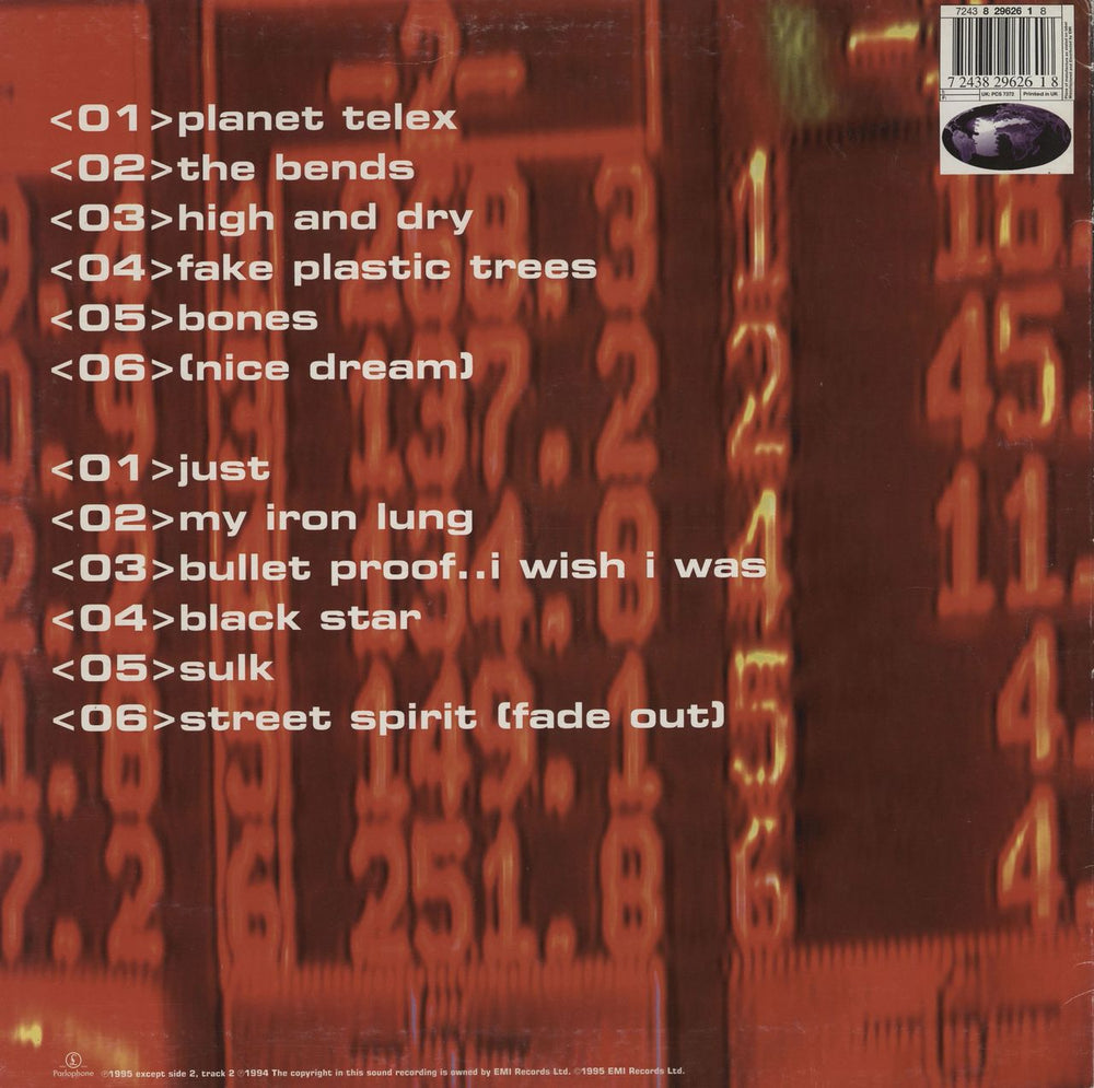 Radiohead The Bends - 2nd - EX UK Vinyl LP — RareVinyl.com