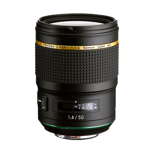 HD PENTAX-D FA* 50mm F1.4 SDM AW Lens - Ricoh
