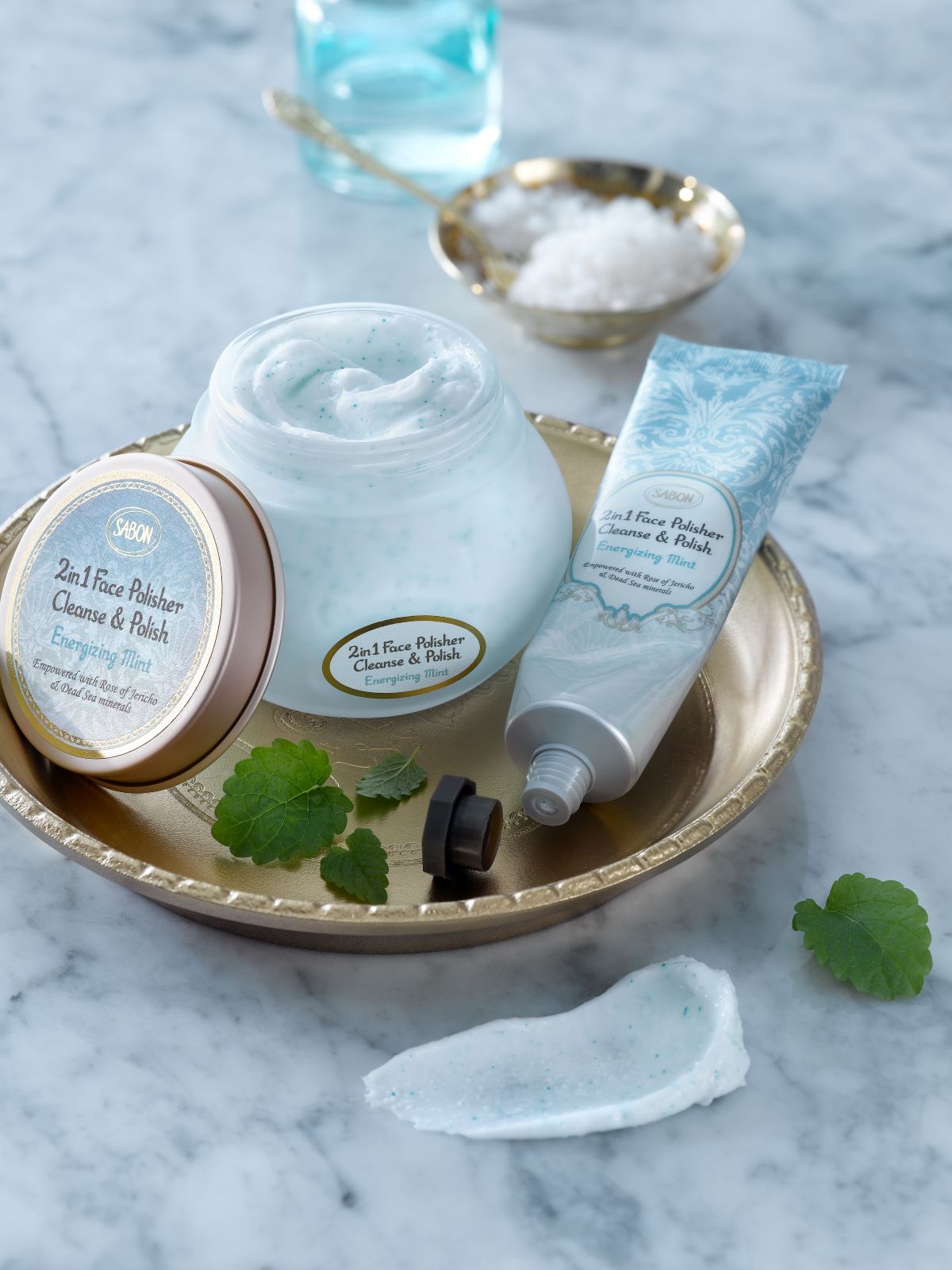 2 in 1 Face Polisher Mint Scent 200mL – SABON