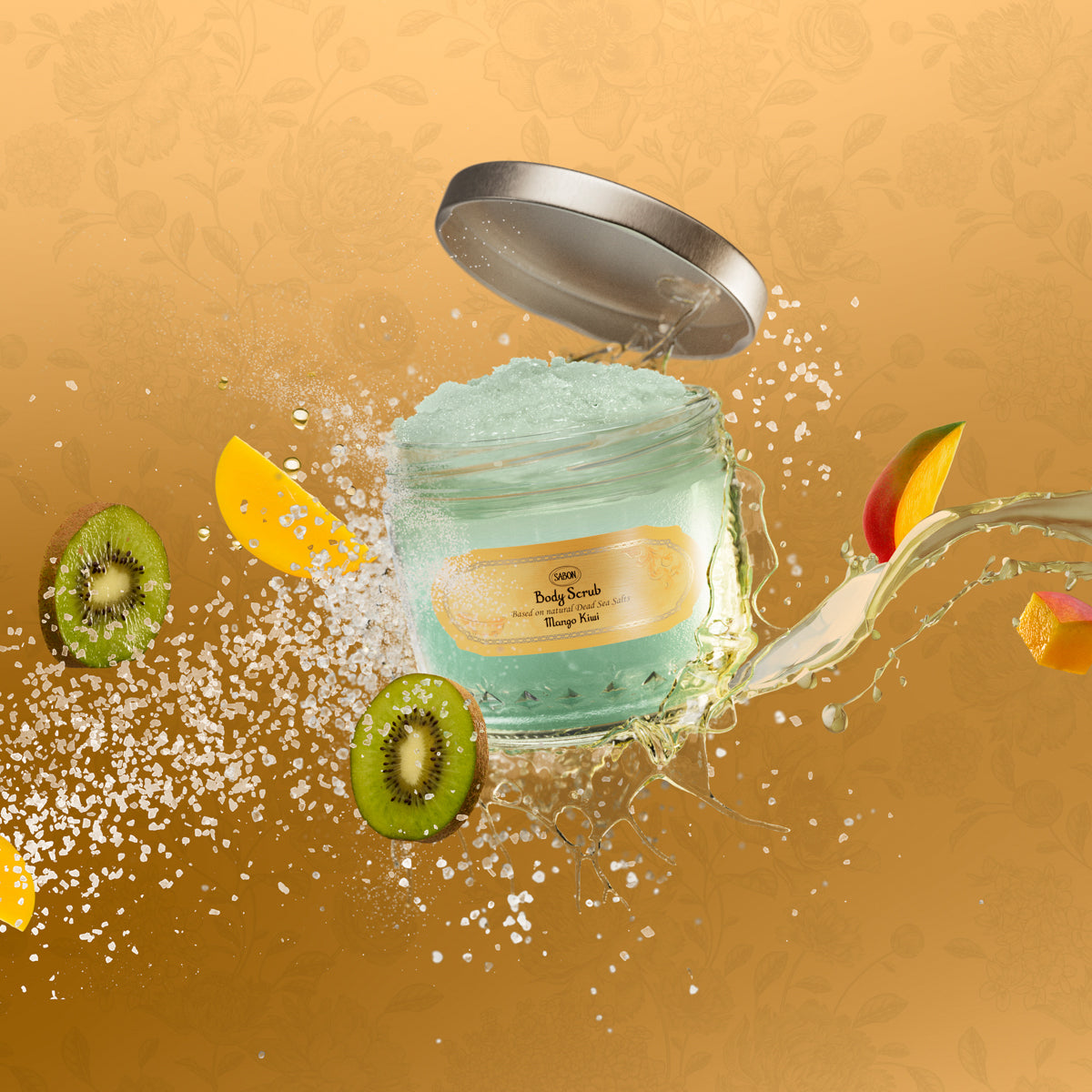 Next Generation Body Scrub Mango Kiwi 21.2oz (600g) – SABON