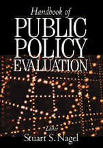 Handbook of Public Policy Evaluation | SAGE Publications Inc