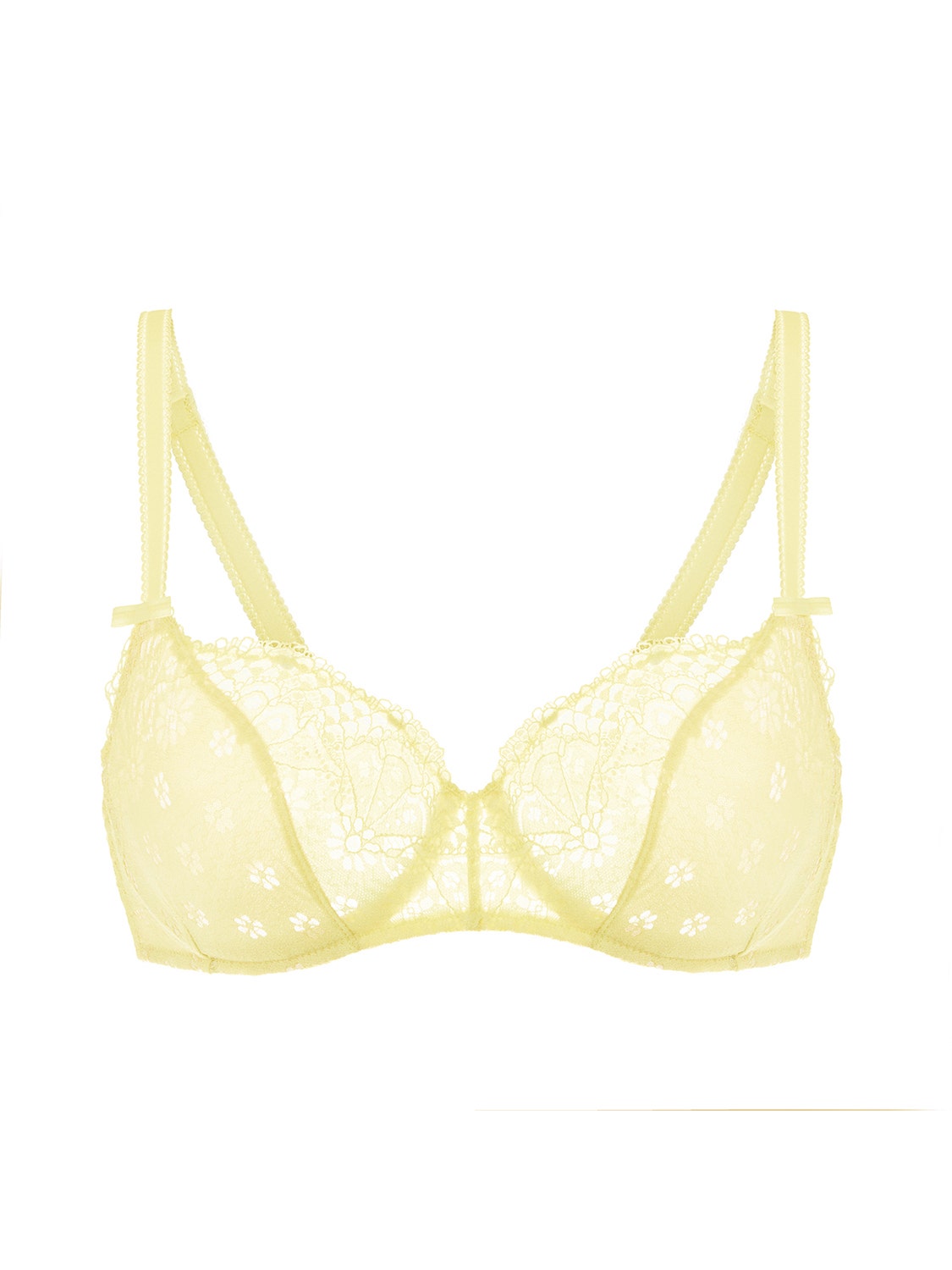 Simone Pérèle | Aimee Underwire Plunge - Yuzu Yellow