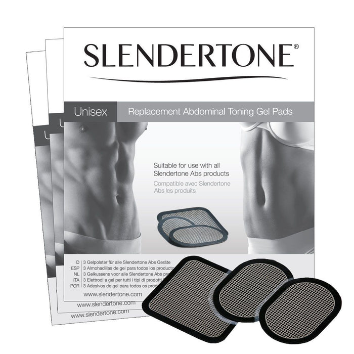Ab Toning Belt Gel Pads, 3, 6, 9, 12 Pack – Slendertone US