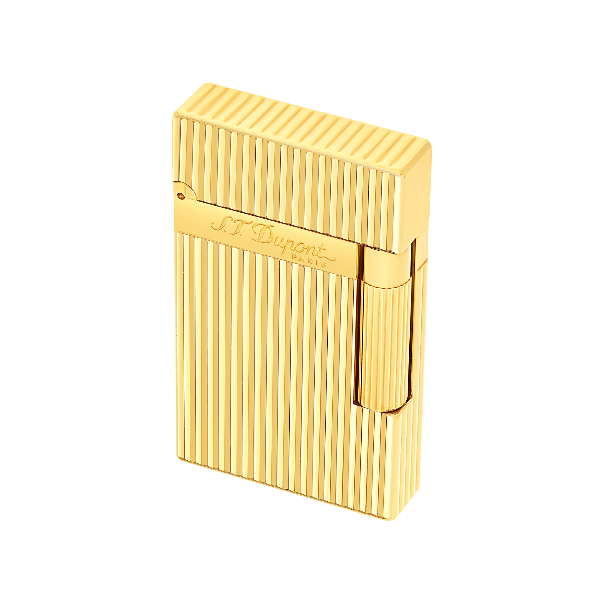 Lighter with yellow gold finish - Luxury lighter | S.T. Dupont