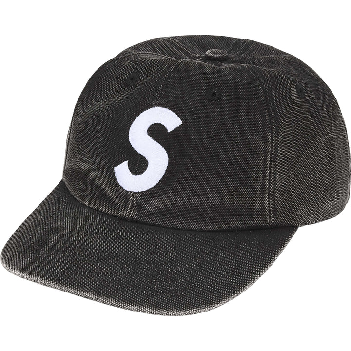 Supreme 25FW Pigment Coated Canvas S Logo 6-Panel