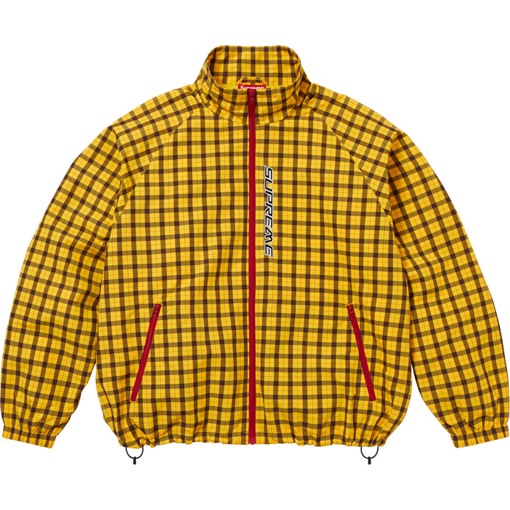 Supreme 25FW Plaid Track Jacket