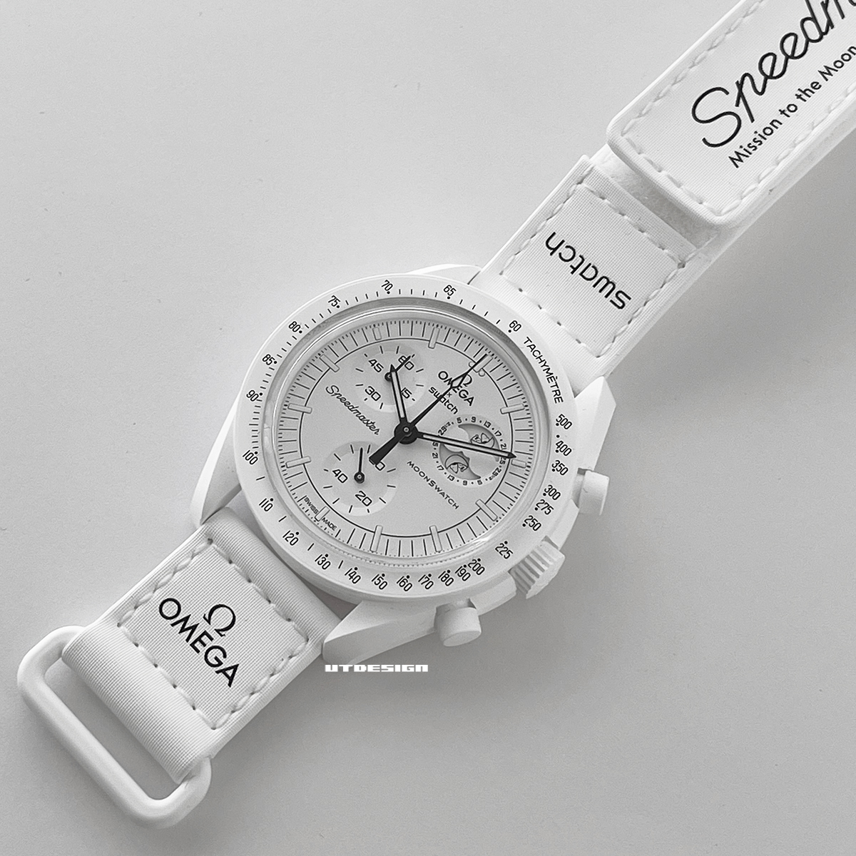 OMEGA x SWATCH / SNOOPY MOONSWATCH – WHITE | UTDESIGN