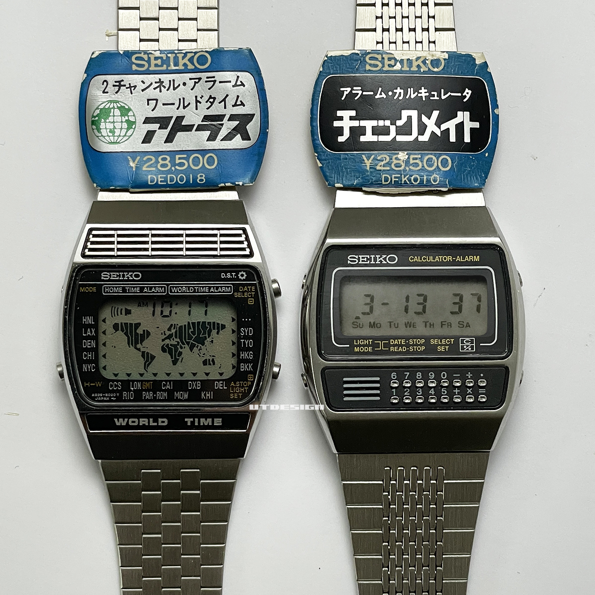 SEIKO / C359 CHECKMATE etc. CALCULATOR WATCHES | UTDESIGN