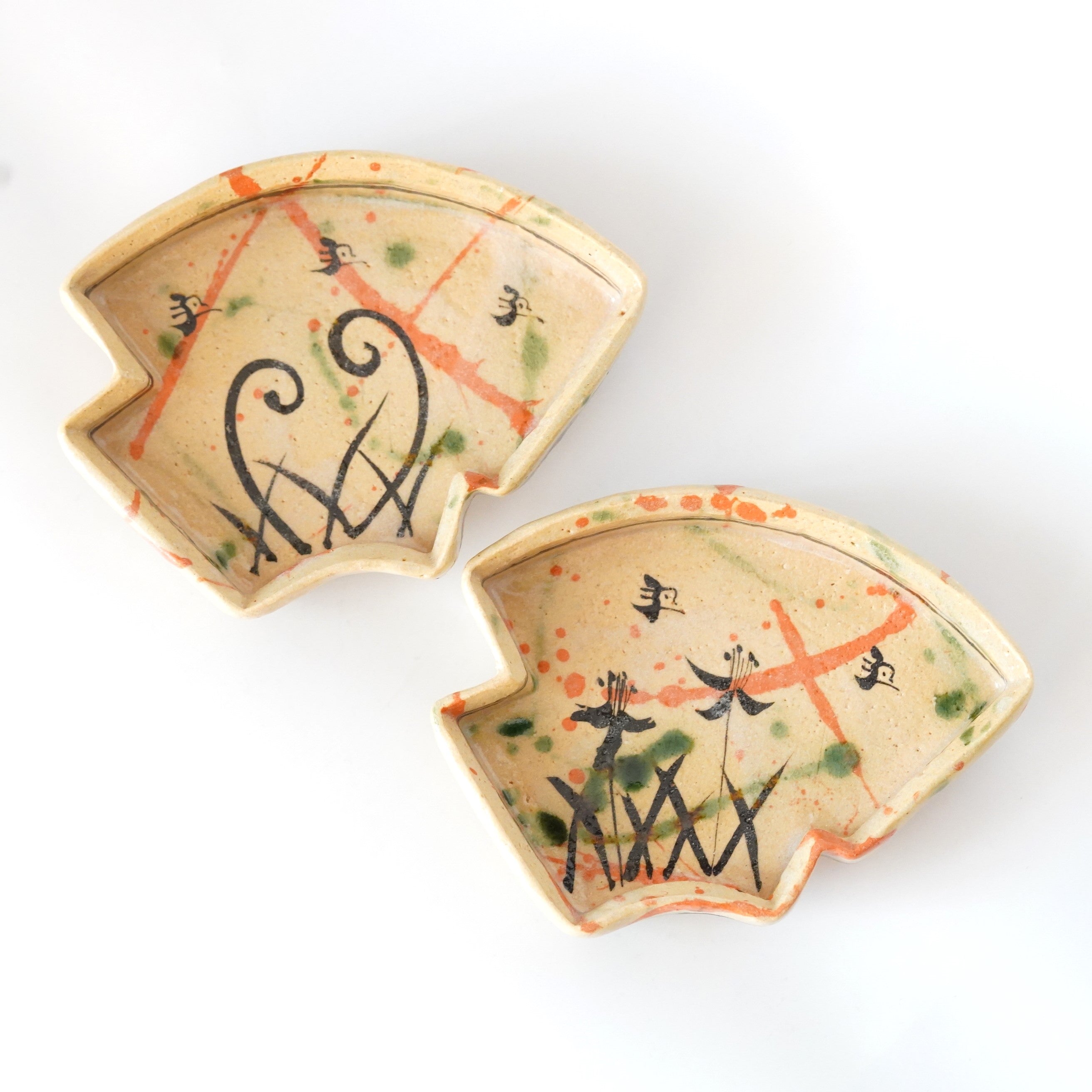 澤克典】弥七田織部向付（中） – うつわ御結