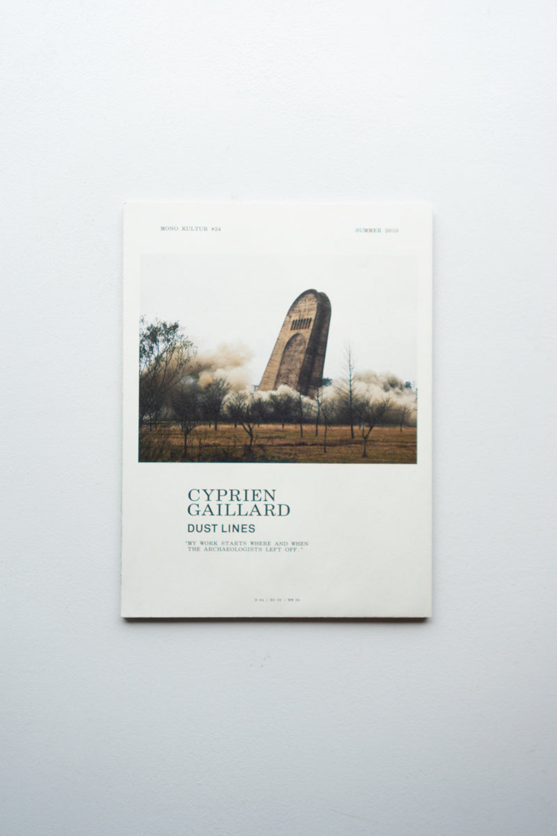 mono.kultur #24: Cyprien Gaillard - Utrecht