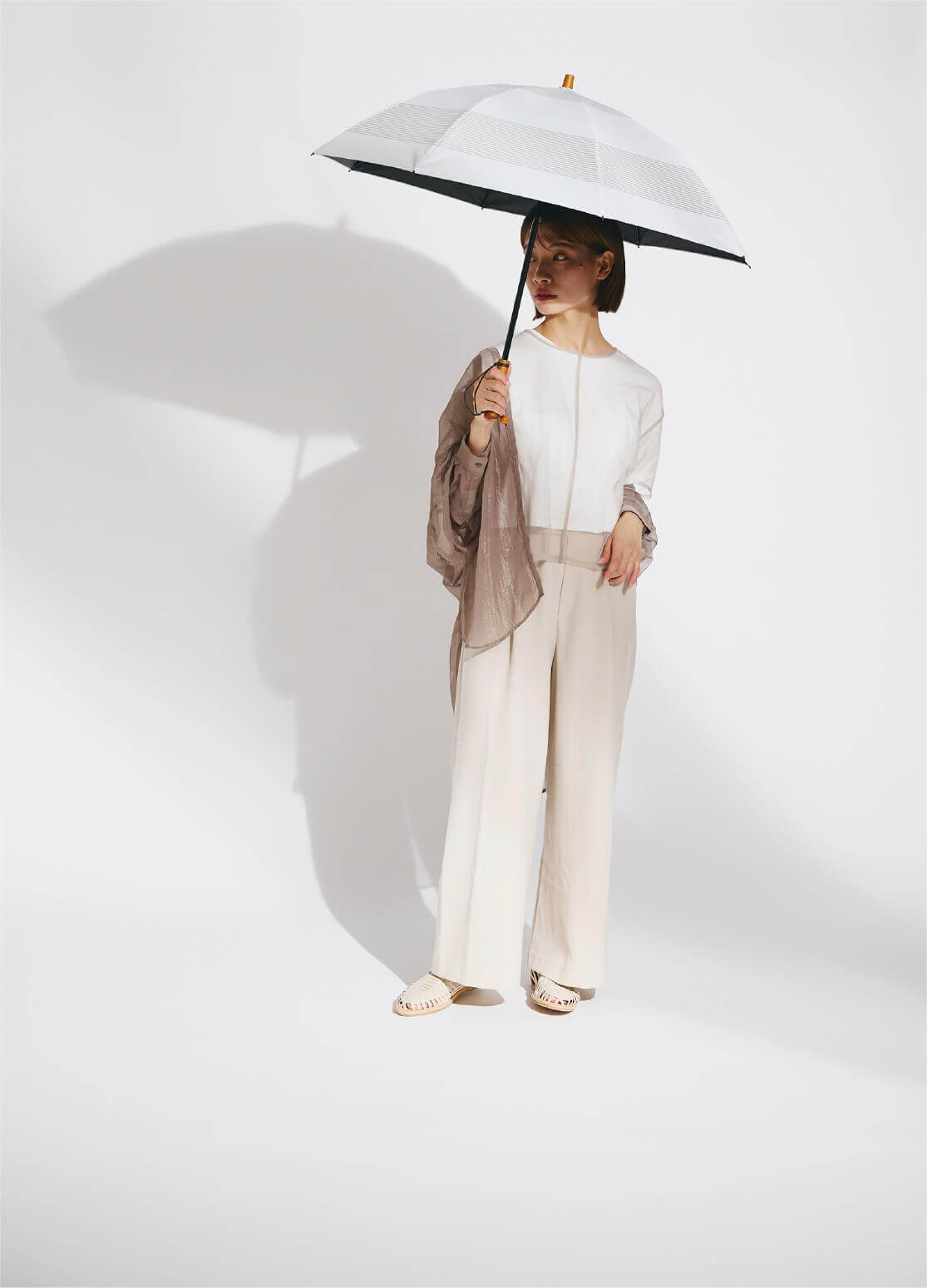 完全遮光日傘｜サンバリア100