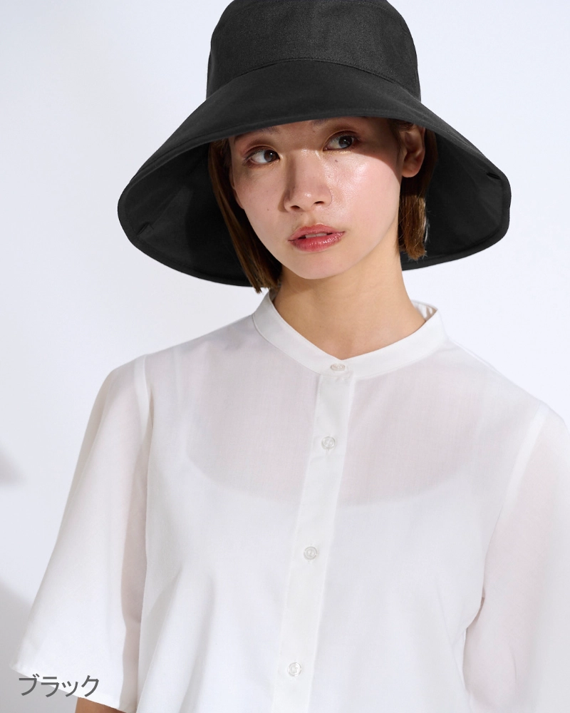 ナチュラルハット｜完全遮光帽子｜サンバリア100 | 完全遮光日傘