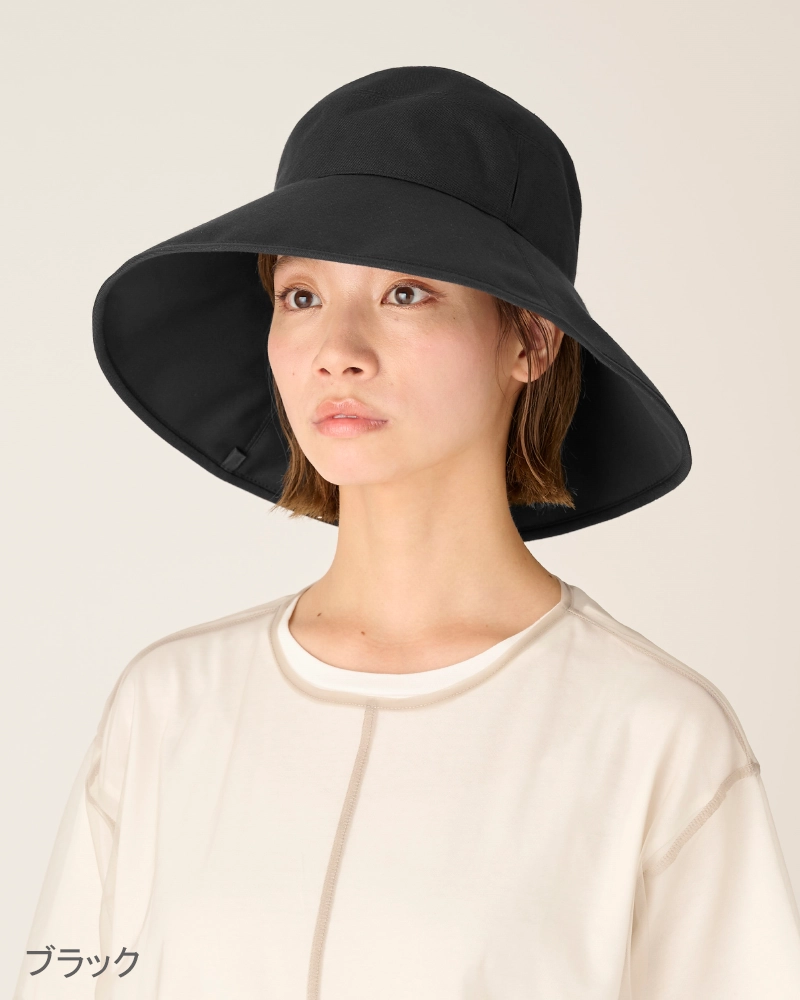 ナチュラルハット｜完全遮光帽子｜サンバリア100 | 完全遮光日傘