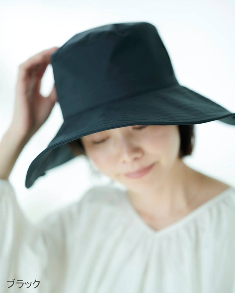 ハット11 + plus｜完全遮光帽子｜サンバリア100 | 完全遮光日傘