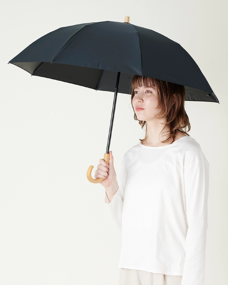 2段折 / 無地 | 完全遮光日傘｜サンバリア100
