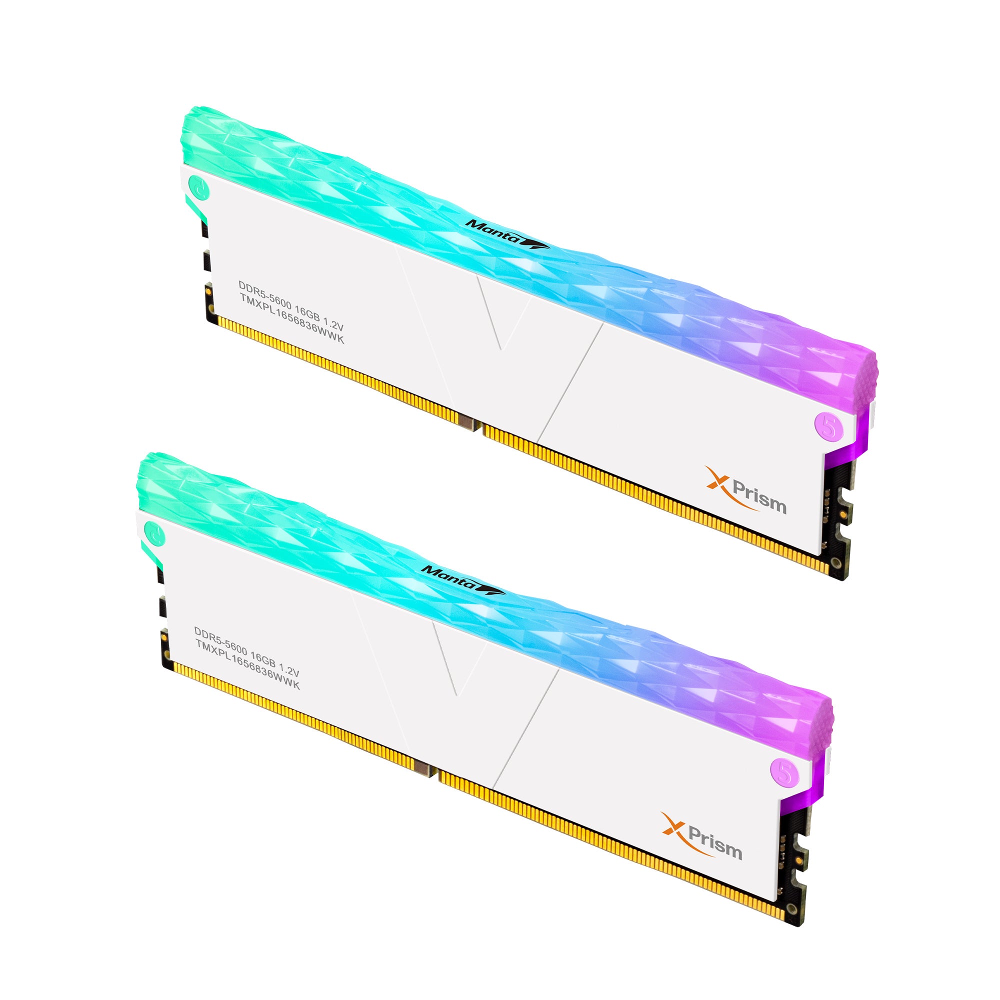 DDR5 | [Manta] XPrism RGB | 32GB (16GBx2) | Gaming Memory
