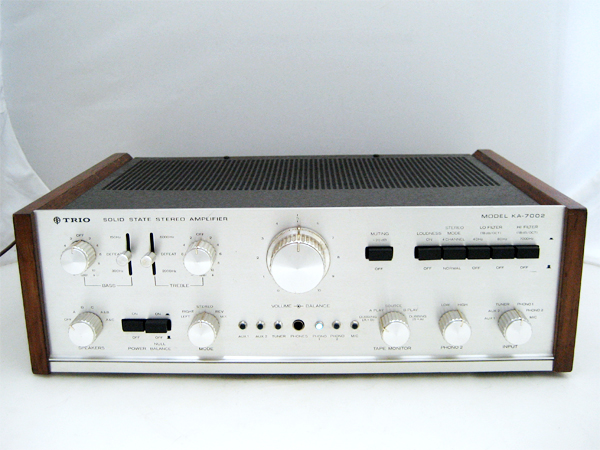 KA-7002 激安 TRIO KA-7002 プリメインアンプ 整備品 TRIO プリメイン