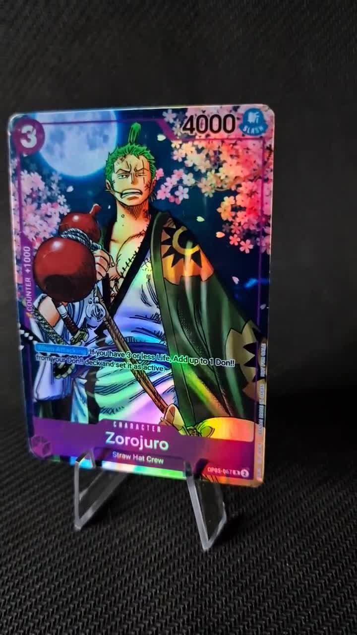 One Piece Proxy Card Holo - Zorojuro OP05-067 Character Exclusive
