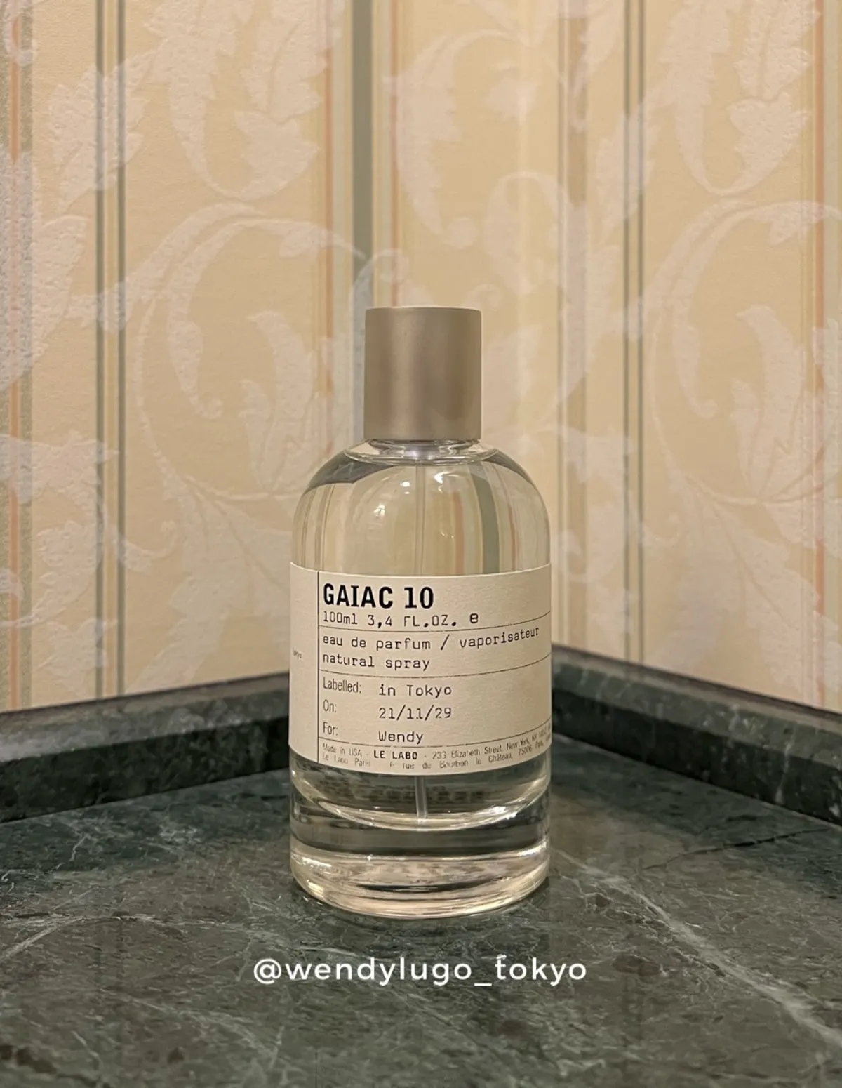 LE LABO 東京限定香水GAIAC 10 - wendylugo 溫蒂路過日本選品店
