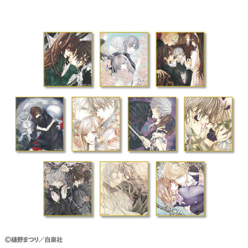 ヴァンパイア騎士 原画展 直筆 原稿下絵 ② ヴァンパイア騎士 原画展