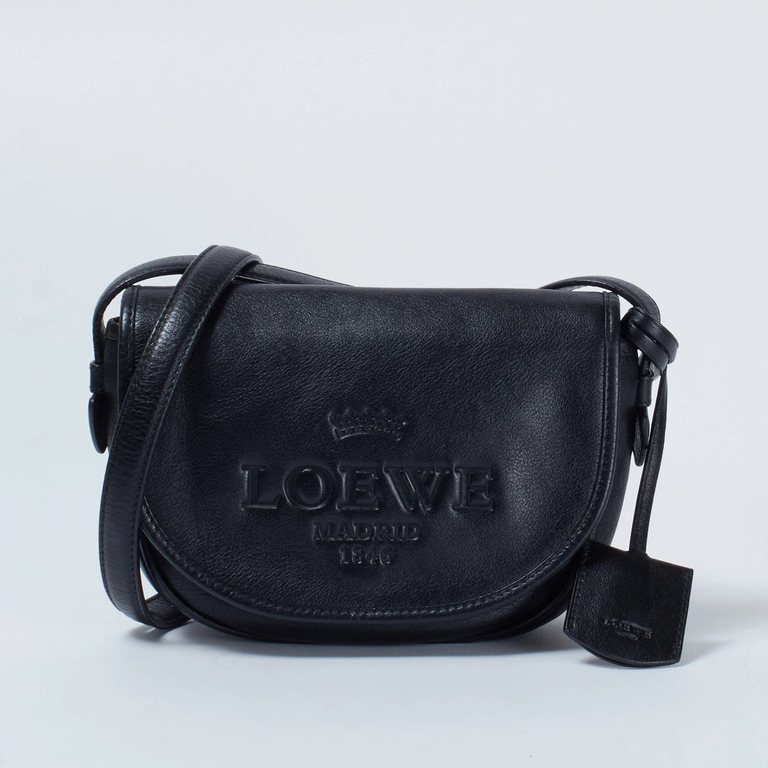 LOEWE/ロエベ】ヘリテージ ショルダーバッグ ブラック｜ヴァルティーク