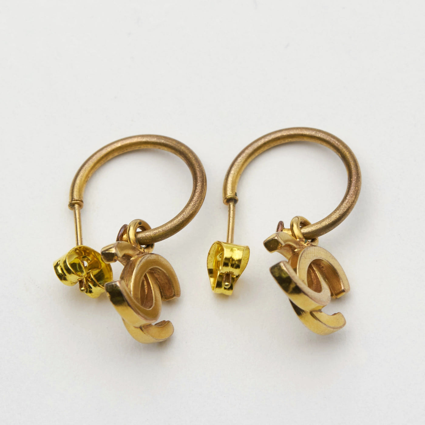 CHANEL/シャネル】ココマーク フープピアス ゴールド系｜ヴァル