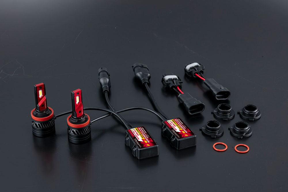 ジュエルLEDヘッド＆フォグバルブ ZXシリーズ (LZX4#/LZX3#)【H4・HB3