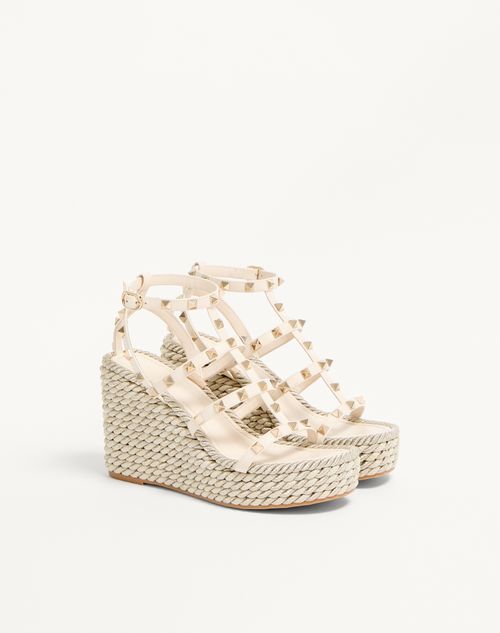 ロックスタッズ カーフスキン ウェッジサンダル for ウィメンズ インチ