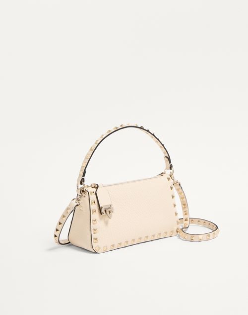 ロックスタッズ グレインカーフスキン スモール クロスボディバッグ