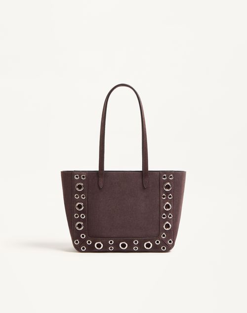 Valentino Garavani Nellcôte Mini Suede Shopping Bag for Woman in