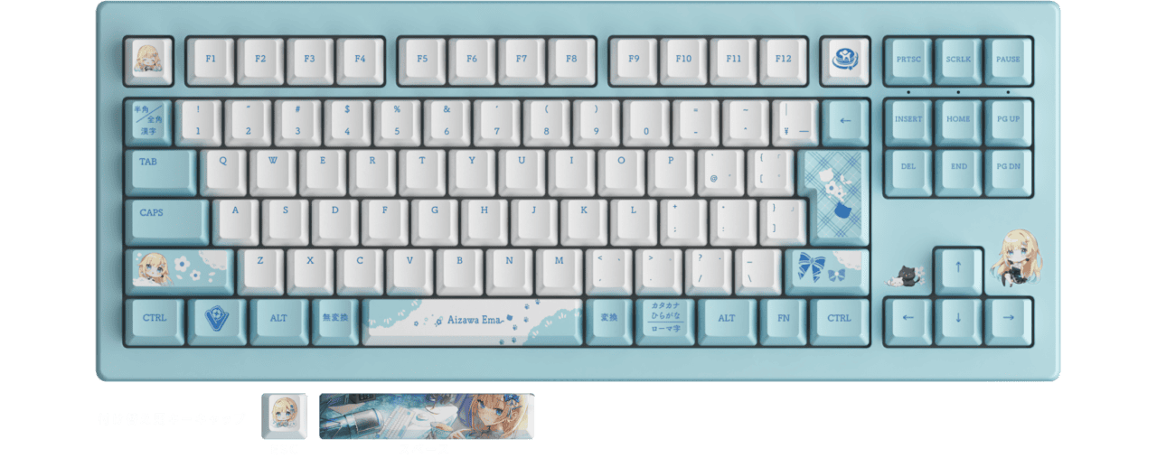 ぶいすぽっ！」ラピッドトリガー対応ゲーミングキーボードの第二弾が5