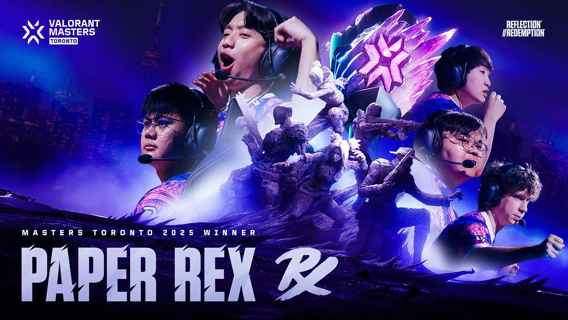 VCT 2025 Masters Toronto」Paper Rexが悲願の世界大会初優勝、FNATIC