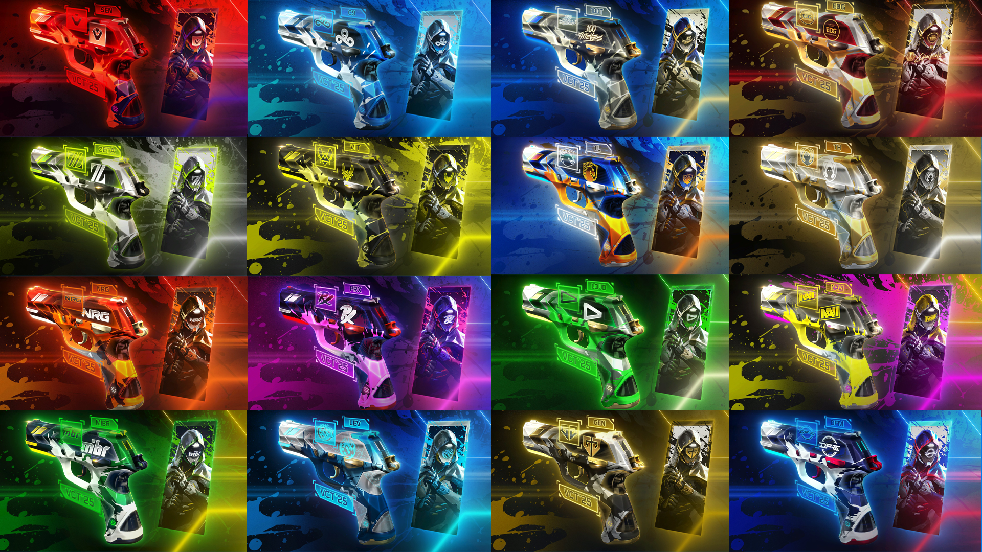 VALORANT】VCTチームカプセル|全チームまとめ | VALORANT 攻略情報