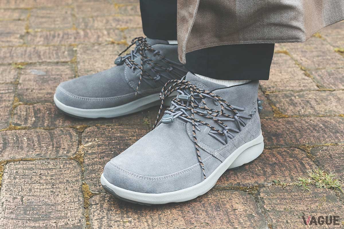 クラシックなアッパーとスニーカーソールを融合！ キーンの“ユニーク