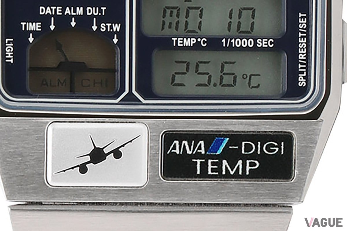 シチズンのアナデジテンプが「“ANA”デジテンプ」として復刻