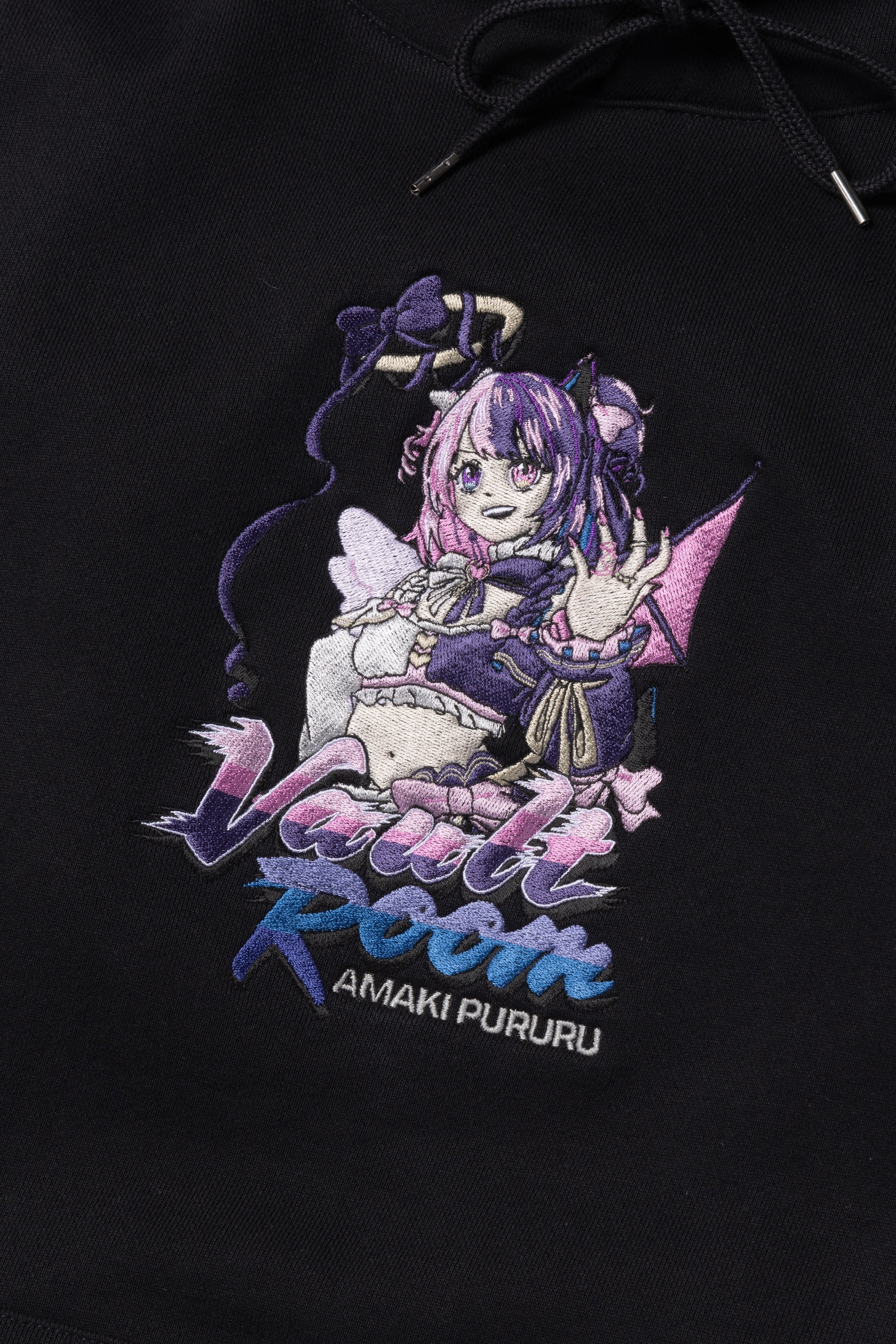 PURURU HOODIE / BLACK – VAULTROOM