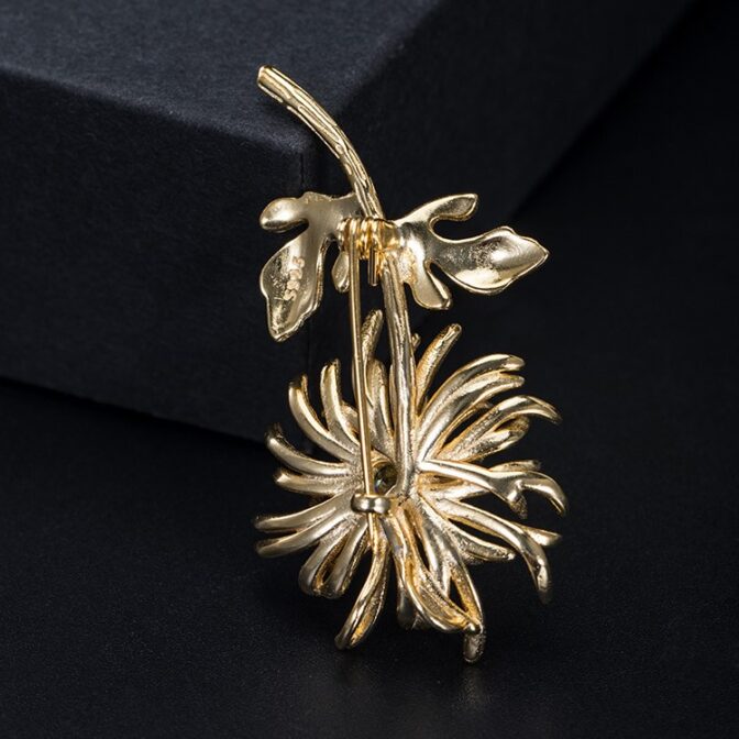 菊のブローチ きく ご褒美 プレゼント C026 | オリジナルアクセサリー