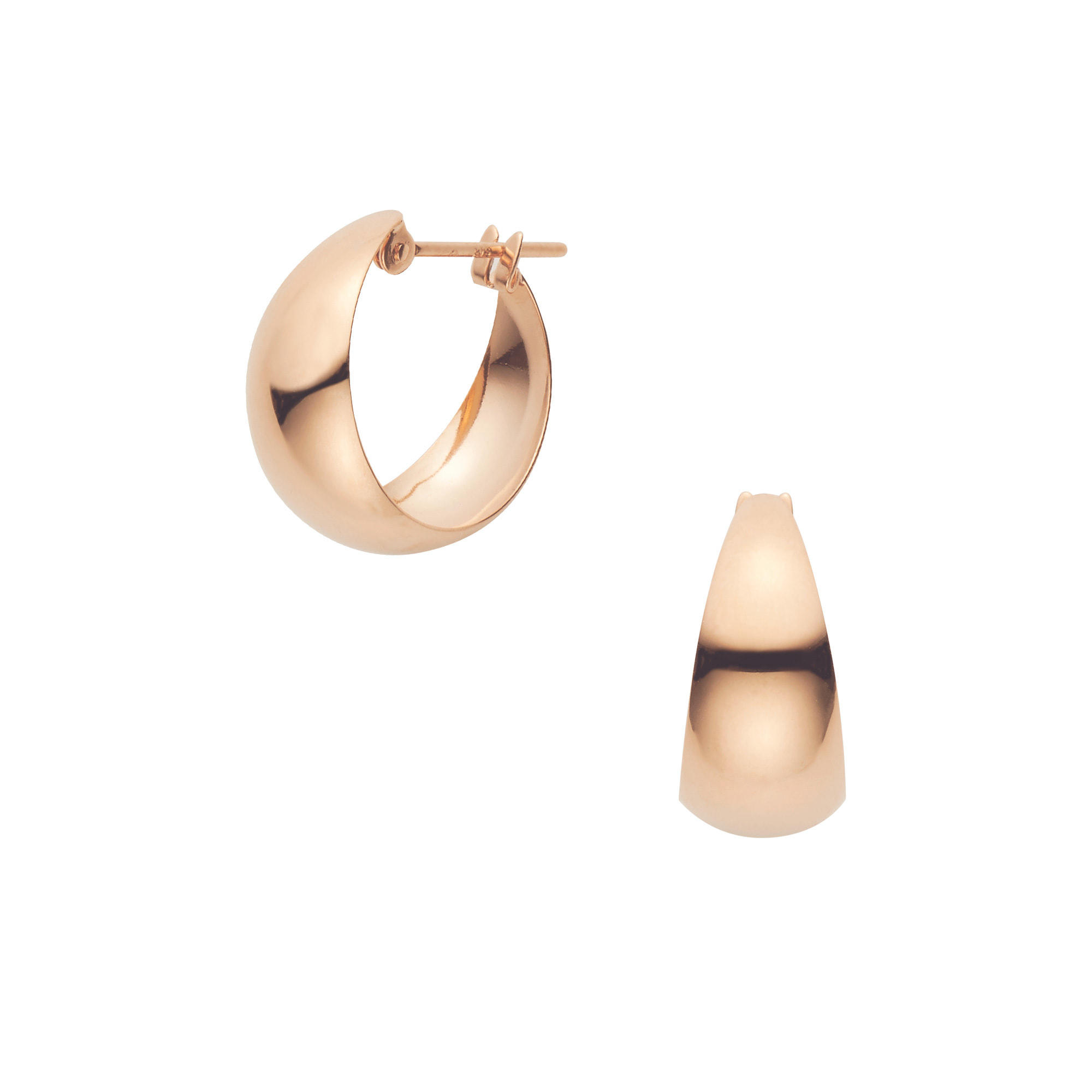 AGAA1457__PG ピンクゴールド フープ ピアス｜ピアス｜ヴァンドーム