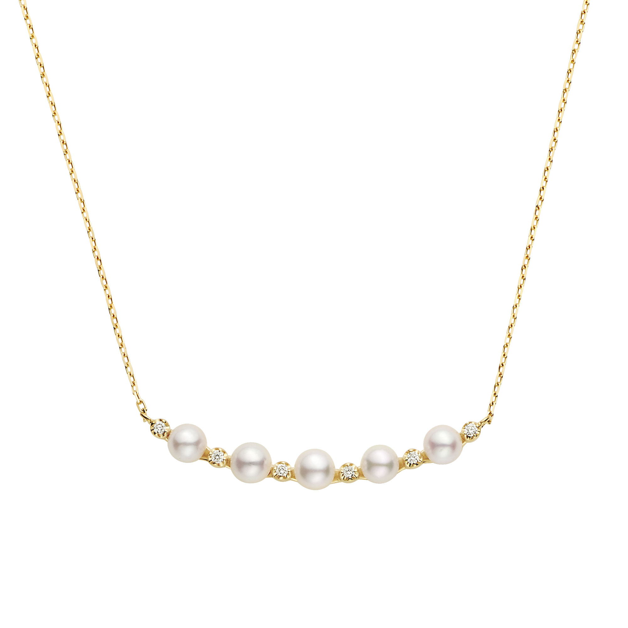 AGVN647240PA パール ダイヤモンド ネックレス｜ネックレス｜ヴァン